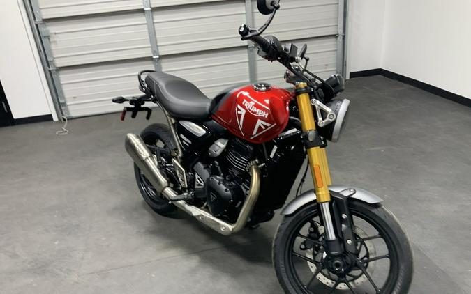 2026 Triumph Speed 400 Lava Red Gloss/Storm Grey