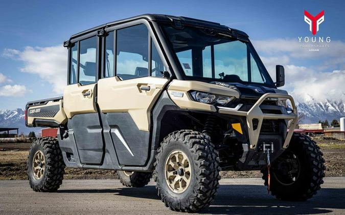 2024 Can-Am Defender MAX Limited HD10 Desert Tan & Timeless Bl