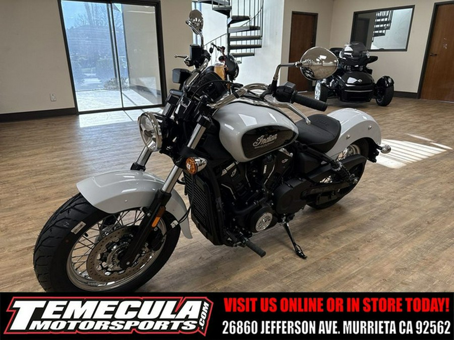 2025 Indian Scout Classic Limited +Tech Ghost White Metallic
