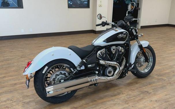 2025 Indian Scout Classic Limited +Tech Ghost White Metallic