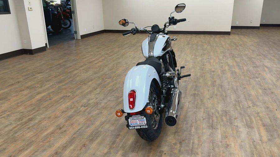 2025 Indian Scout Classic Limited +Tech Ghost White Metallic