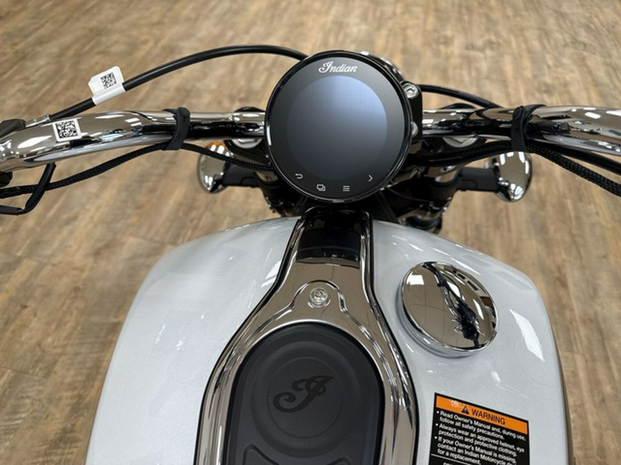 2025 Indian Scout Classic Limited +Tech Ghost White Metallic
