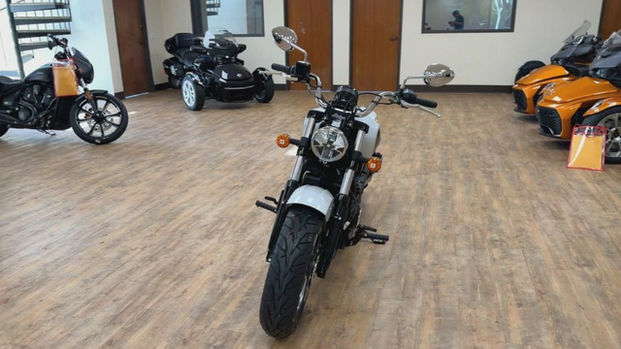 2025 Indian Scout Classic Limited +Tech Ghost White Metallic