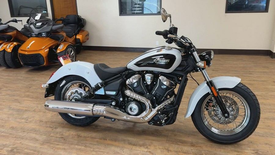 2025 Indian Scout Classic Limited +Tech Ghost White Metallic