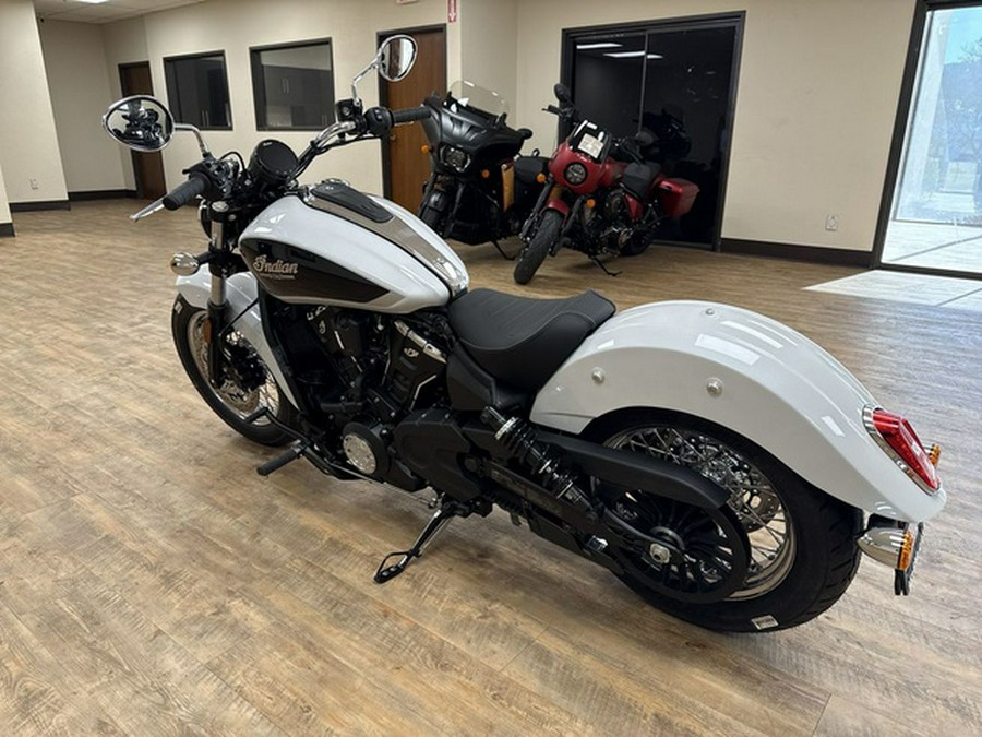 2025 Indian Scout Classic Limited +Tech Ghost White Metallic