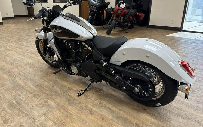 2025 Indian Scout Classic Limited +Tech Ghost White Metallic