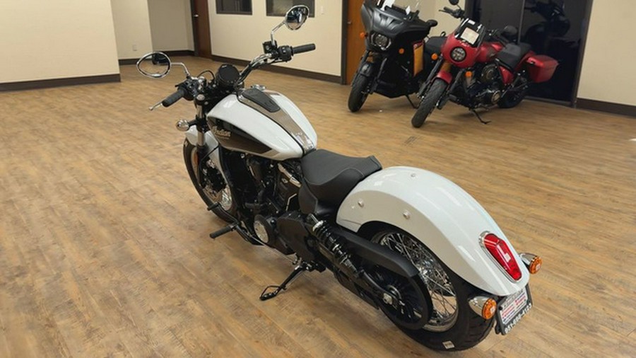 2025 Indian Scout Classic Limited +Tech Ghost White Metallic