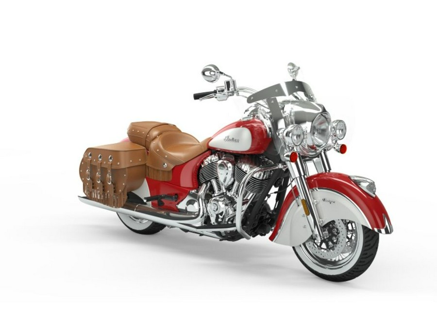 2019 Indian Motorcycle® Chief® Vintage Icon Series Patriot Red/Pearl White