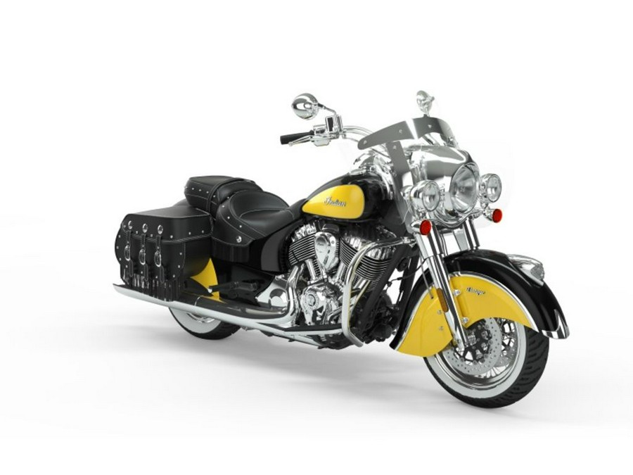 2019 Indian Motorcycle® Chief® Vintage Icon Series Thunder Black/Indian Motorcycle Yellow