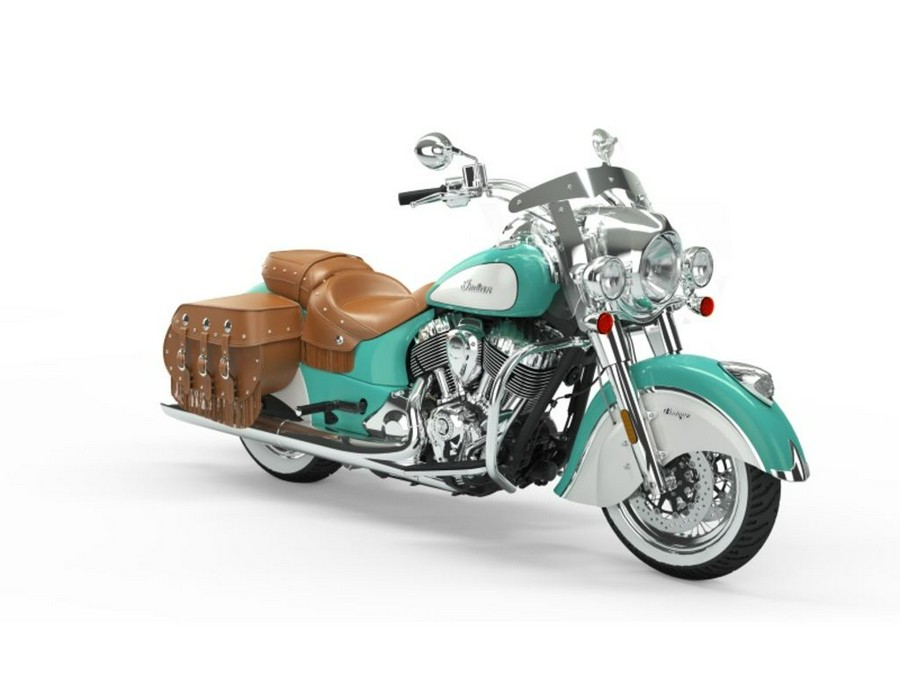 2019 Indian Motorcycle® Chief® Vintage Icon Series Coastal Green/Pearl White