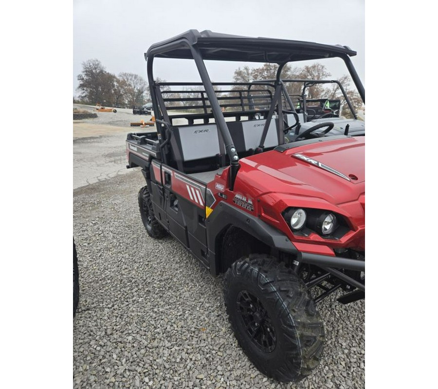 2026 Kawasaki CANDY PERSIMMON RED MULE PRO FXR 1000 LE