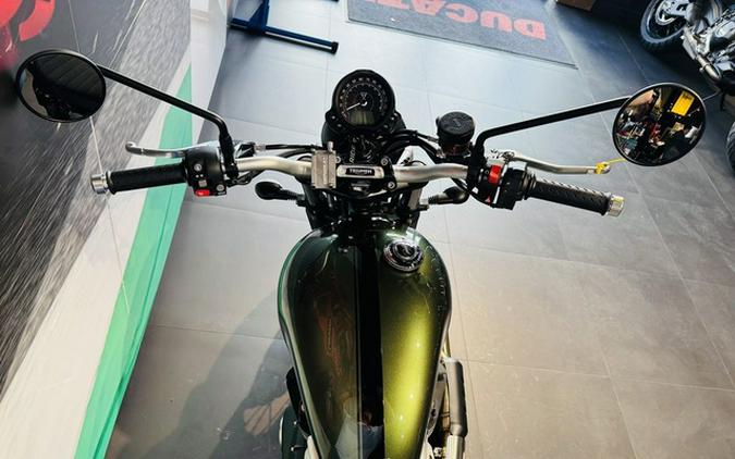 2023 Triumph Scrambler 900 Chrome Edition Brooklands Green