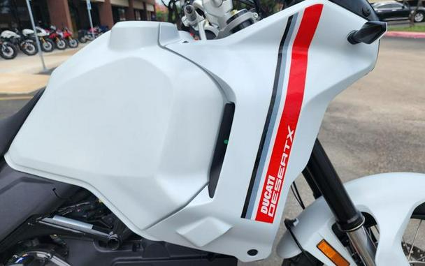 2023 Ducati DesertX Star White Silk