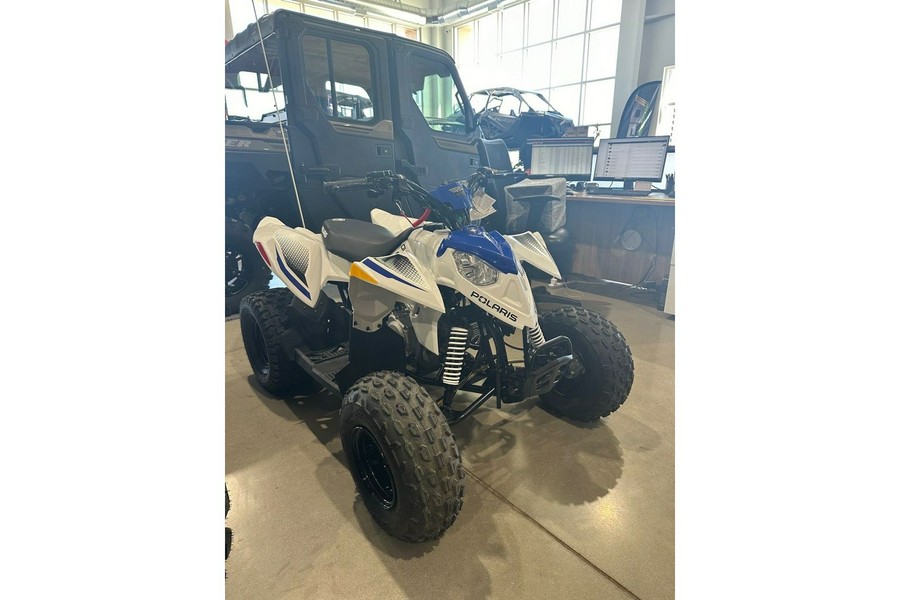 2024 Polaris Industries ATV-24,OTLW 110,WHT/POL BLU