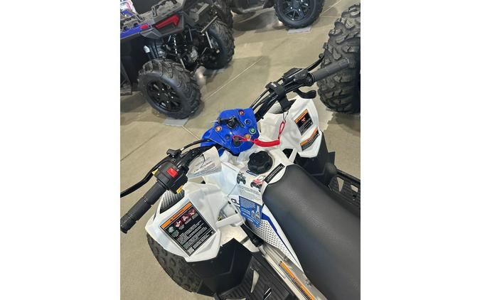 2024 Polaris Industries ATV-24,OTLW 110,WHT/POL BLU