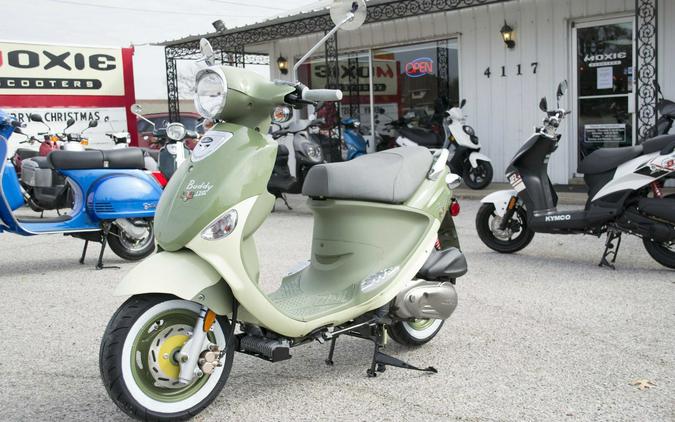 2023 Genuine Scooter Buddy 170i Italia Olive Green and Cream