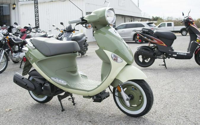 2023 Genuine Scooter Buddy 170i Italia Olive Green and Cream