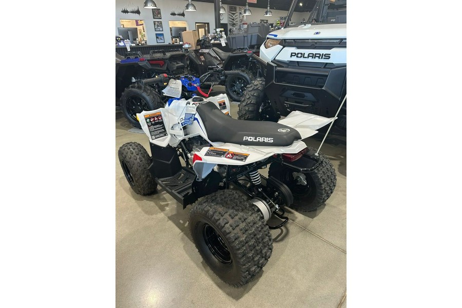 2024 Polaris Industries ATV-24,OTLW 110,WHT/POL BLU