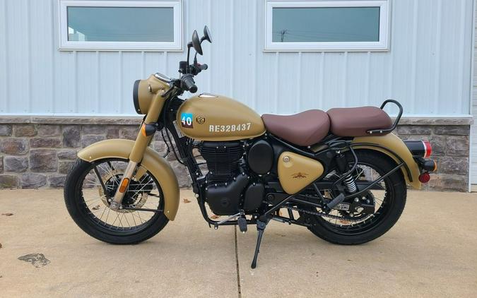 2023 Royal Enfield Classic 350 Signals Desert Sand