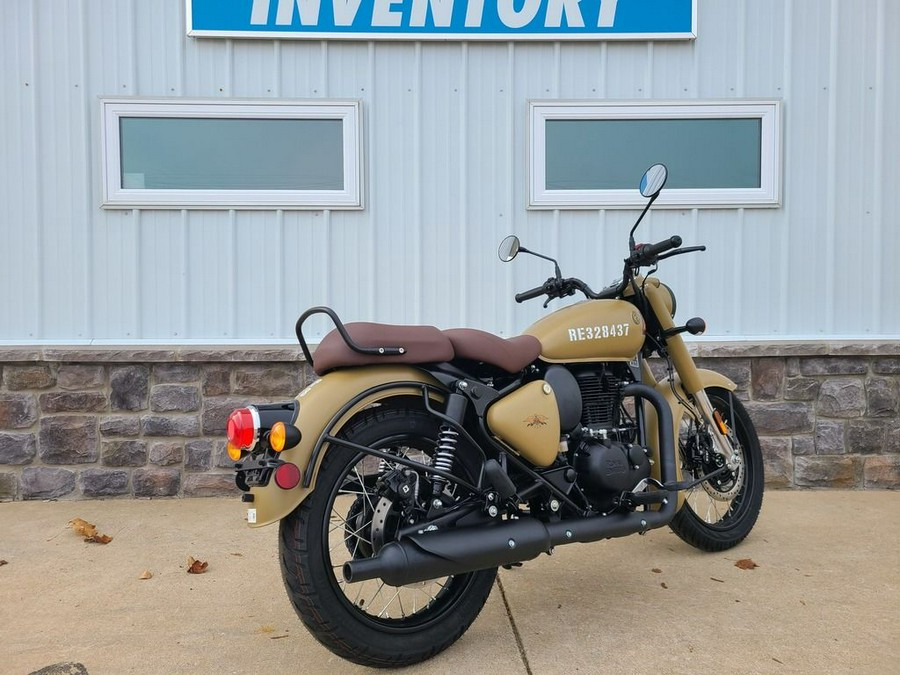 2023 Royal Enfield Classic 350 Signals Desert Sand