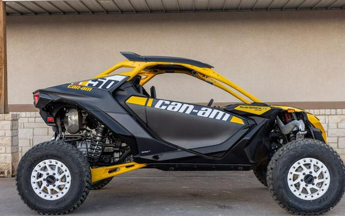 New 2024 CAN-AM MAVERICK R XRS 77 CARBON BLACK NEO YELLOW