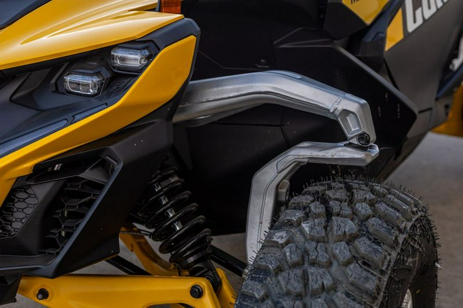 New 2024 CAN-AM MAVERICK R XRS 77 CARBON BLACK NEO YELLOW