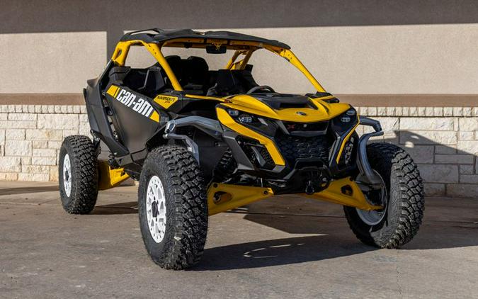 New 2024 CAN-AM MAVERICK R XRS 77 CARBON BLACK NEO YELLOW