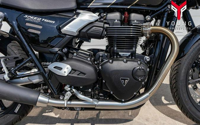2026 Triumph Speed Twin 900 Phantom Black/Aurum Gold