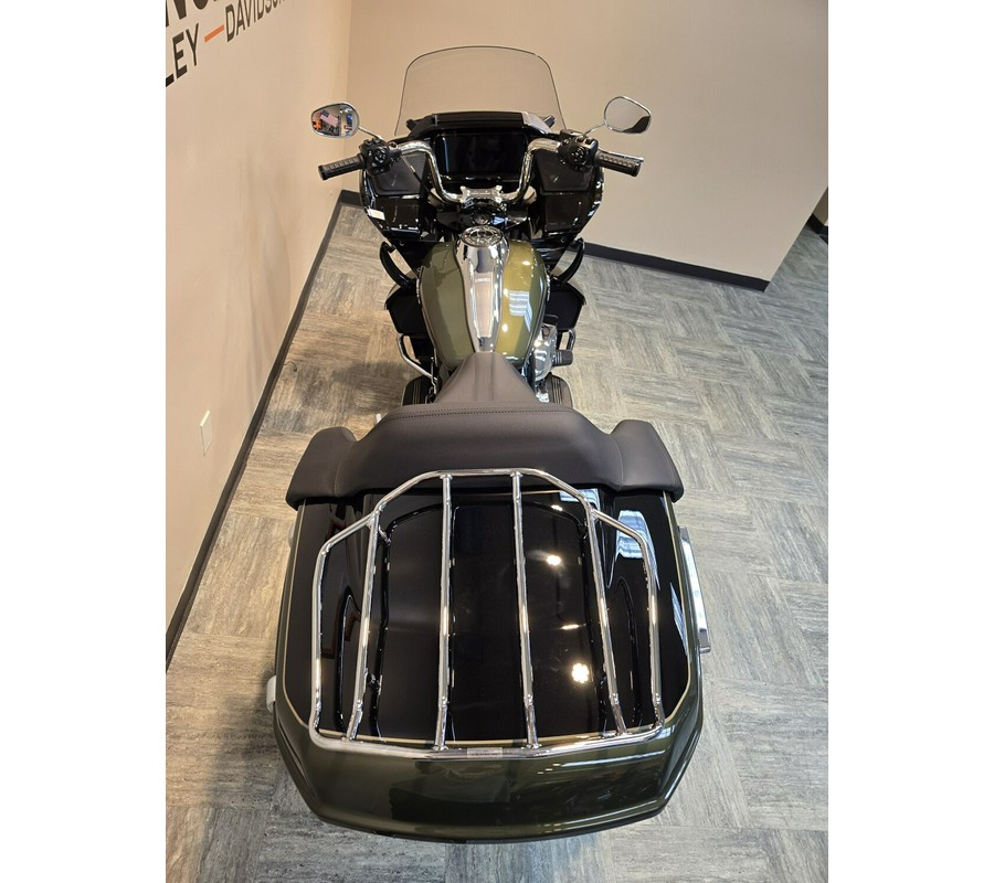 2026 Harley-Davidson® Road Glide Limited Olive Steel Metallic / Vivid Black Chrome Trim FLTRXL