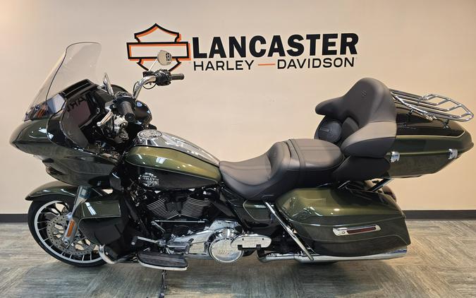 2026 Harley-Davidson® Road Glide Limited Olive Steel Metallic / Vivid Black Chrome Trim FLTRXL