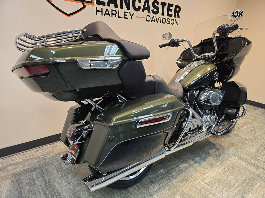 2026 Harley-Davidson® Road Glide Limited Olive Steel Metallic / Vivid Black Chrome Trim FLTRXL