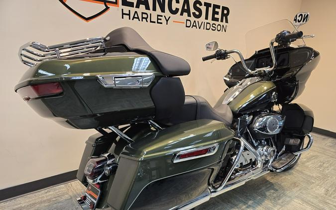 2026 Harley-Davidson® Road Glide Limited Olive Steel Metallic / Vivid Black Chrome Trim FLTRXL