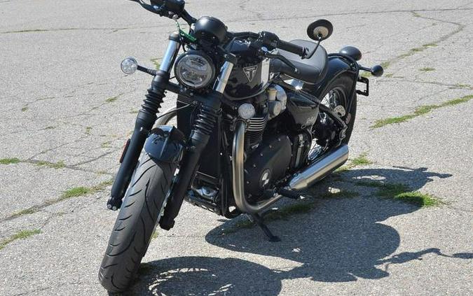 2023 Triumph Bonneville Bobber Chrome Edition Chrome / Jet Black