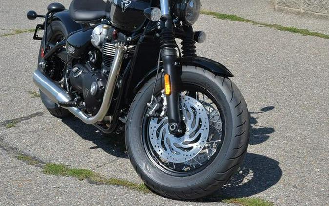 2023 Triumph Bonneville Bobber Chrome Edition Chrome / Jet Black