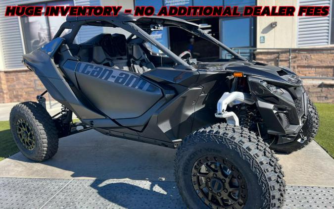 2024 Can-Am® Maverick R X RS with Smart-Shox Triple Black