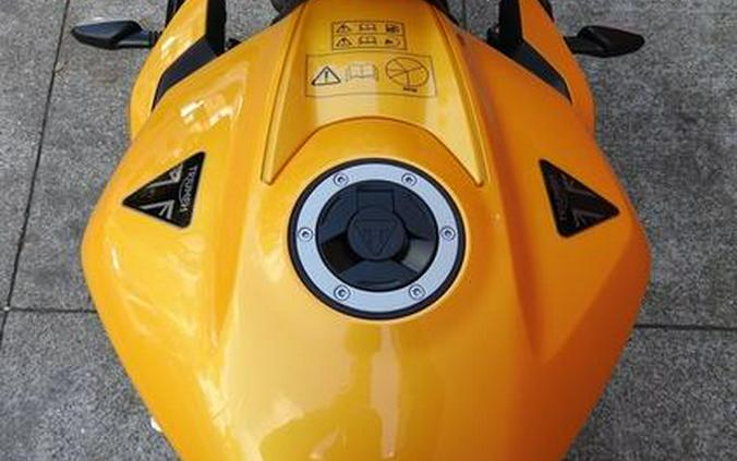 2026 Triumph Street Triple 765 RS Cosmic Yellow