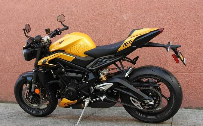 2026 Triumph Street Triple 765 RS Cosmic Yellow
