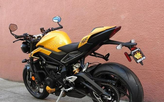 2026 Triumph Street Triple 765 RS Cosmic Yellow