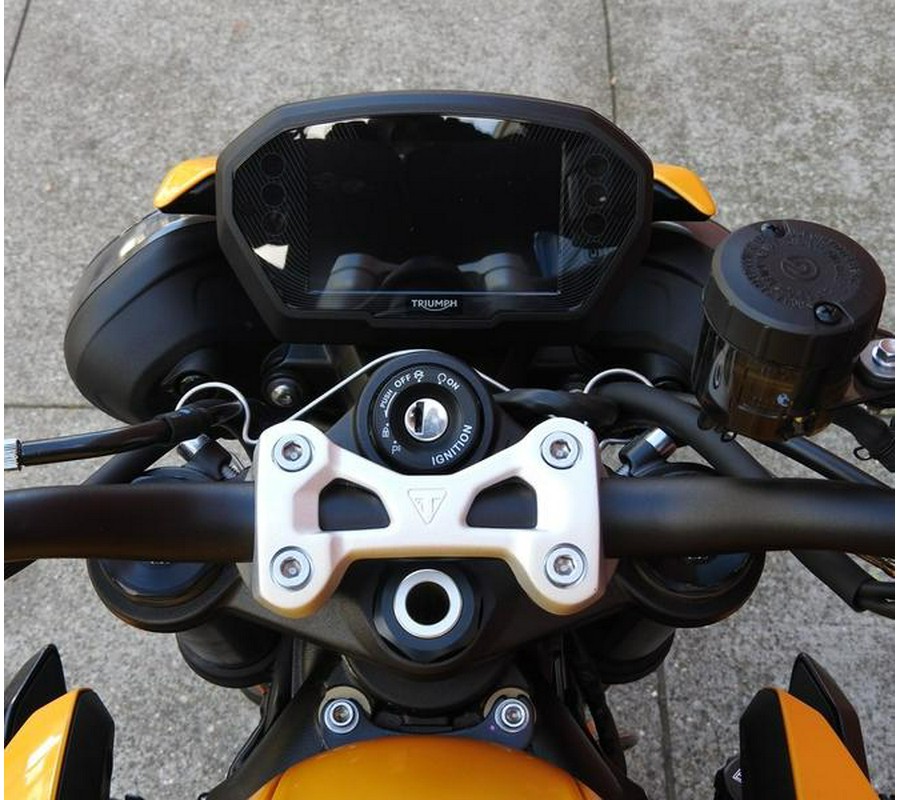 2026 Triumph Street Triple 765 RS Cosmic Yellow