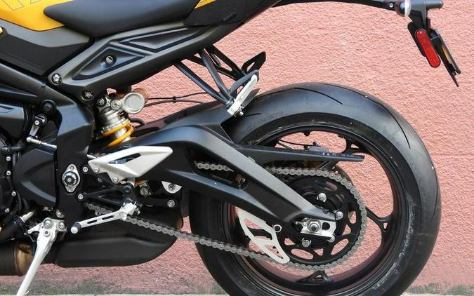 2026 Triumph Street Triple 765 RS Cosmic Yellow