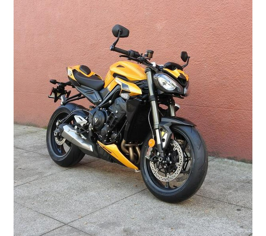 2026 Triumph Street Triple 765 RS Cosmic Yellow