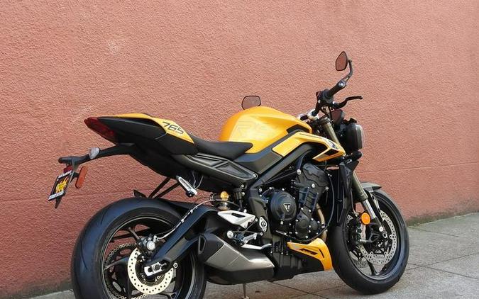 2026 Triumph Street Triple 765 RS Cosmic Yellow