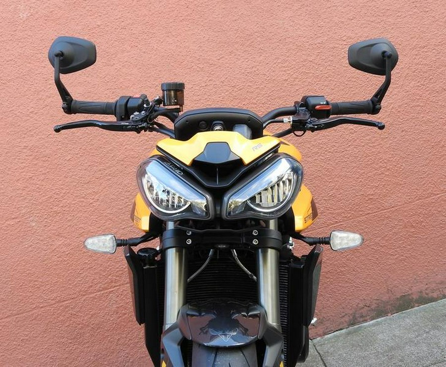 2026 Triumph Street Triple 765 RS Cosmic Yellow