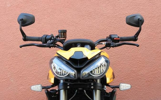 2026 Triumph Street Triple 765 RS Cosmic Yellow