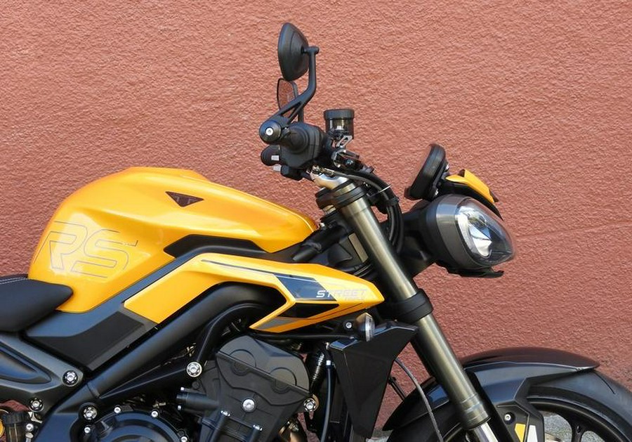 2026 Triumph Street Triple 765 RS Cosmic Yellow