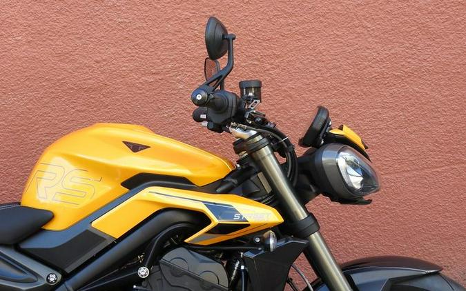 2026 Triumph Street Triple 765 RS Cosmic Yellow
