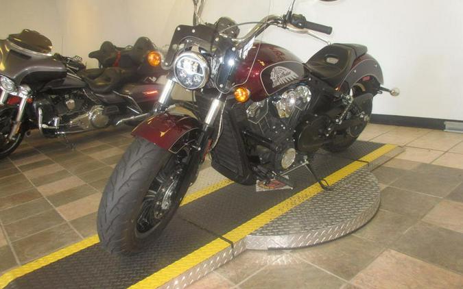 2021 Indian Motorcycle® Scout® ABS Maroon Metallic/Crimson Metallic