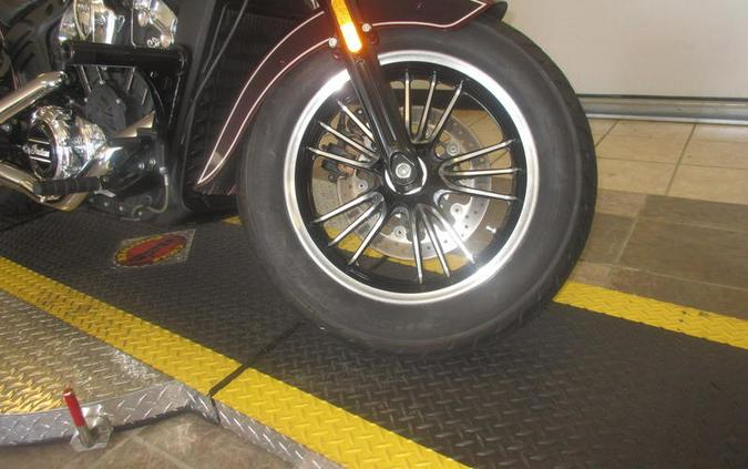 2021 Indian Motorcycle® Scout® ABS Maroon Metallic/Crimson Metallic