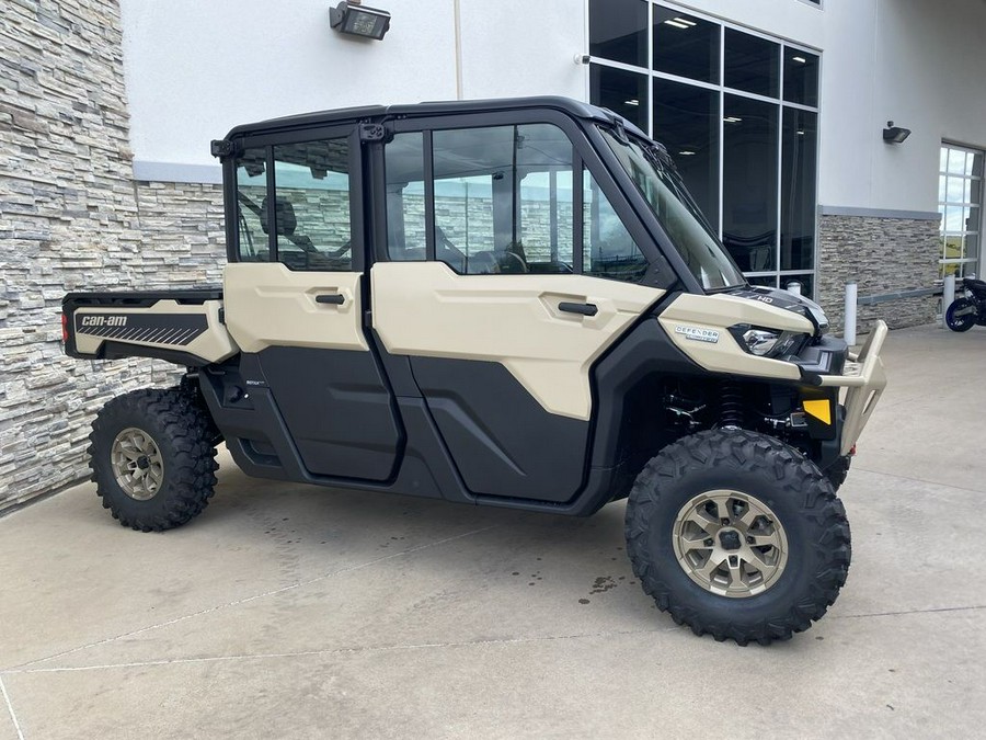 2024 Can-Am® Defender MAX Limited HD10 Desert Tan & Timeless Black