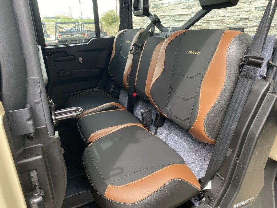 2024 Can-Am® Defender MAX Limited HD10 Desert Tan & Timeless Black